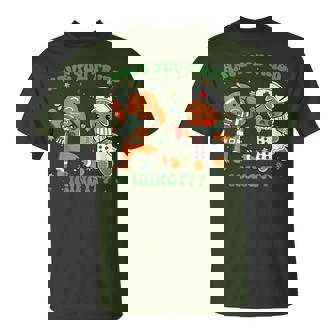 Icu Nurse Christmas Cute Gingerbread Have You Tried Icing It T-Shirt - Thegiftio