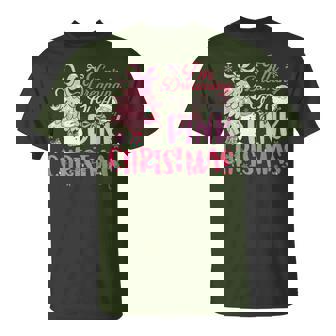 I'm Dreaming Of A Pink Christmas Pink Santa Claus Retro Xmas T-Shirt | Seseable FR