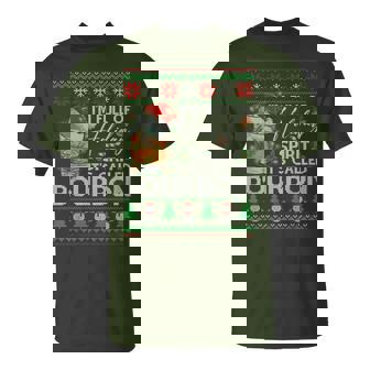 I'm Full Of Holiday Spirit It's Called Bourbon Christmas T-Shirt | Mazezy