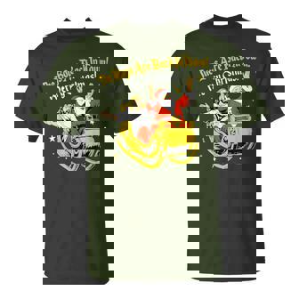 Jesus And Santa The Boys Are Back In Town Christmas T-Shirt - Monsterry