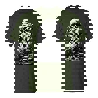 Labrador Retriever Dj Sunglasses Santa Dog Christmas Music T-Shirt | Mazezy