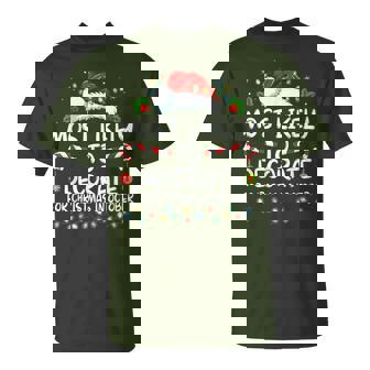 Most Likely To Decorate For Christmas In October Xmas T-Shirt | Mazezy