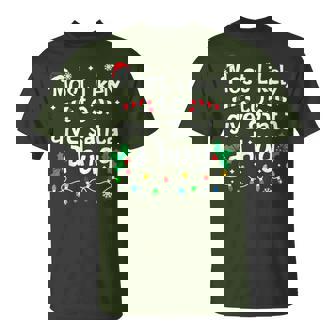 Most Likely To Give Santa Hug Family Christmas Matching T-Shirt | Seseable UK