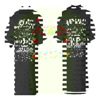 Most Likely To Be Santa's Favorite Family Matching Christmas T-Shirt | Seseable UK