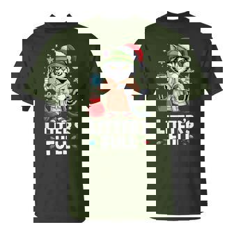 Litter’S Full Cat Lovers Christmas Xmas Coffee T-Shirt | Mazezy