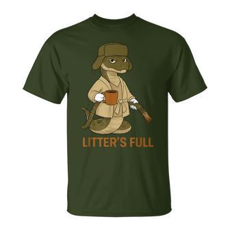 Litter’S Full Snake Lovers Christmas Xmas T-Shirt - Monsterry