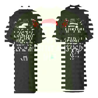 Look At Me Being All Festive And Shit Christmas Tree T-Shirt - Thegiftio