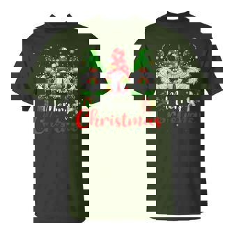 Merry Christmas Gnomes Xmas Family Women T-Shirt - Thegiftio