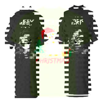 Merry Christmas Penguin Halloween T-Shirt | Mazezy