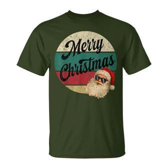 Merry Christmas Vintage Santa Pjs Pajamas Xmas Outfits Men T-Shirt - Thegiftio UK