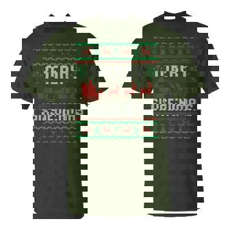 Merry Six-Sevenmas 67 Six Seven Ugly Christmas T-Shirt - Thegiftio