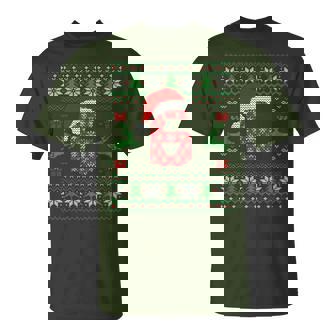 Number 6 67 Meme Ugly Xmas Christmas Sweater Couple T-Shirt - Thegiftio