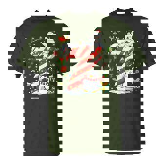 Number 67 Christmas Candy 6 7 Six Seven 6 7 Matching Couples T-Shirt - Thegiftio