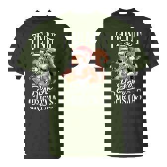 The Nut Before Christmas Squirrel T-Shirt | Seseable FR