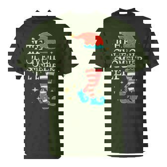 Olive Oil Sommelier Elf Christmas Olive Oil Lover T-Shirt - Thegiftio