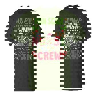 Pain Scale Trauma Nurse Christmas Crew Xmas Pajama T-Shirt - Monsterry