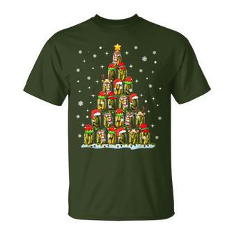 Pickle Lover Christmas Pajama Pickles Jar Xmas -Family Black Small T-Shirt - Thegiftio UK