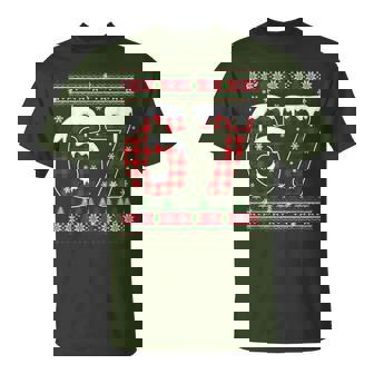 Plaid Snowflake Six Seven Christmas 67 Meme T-Shirt - Monsterry