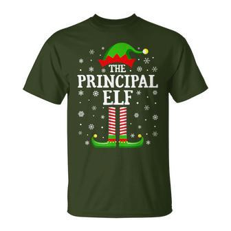 Principal Elf Christmas Family Matching T-Shirt - Thegiftio UK