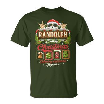 Randolph Family Christmas 2025 Making Memories Together T-Shirt - Monsterry