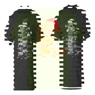 Rat Christmas Pajama Xmas Lights Animals Lover Women T-Shirt | Mazezy