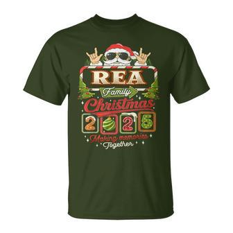 Rea Family Christmas 2025 Making Memories Together T-Shirt - Monsterry