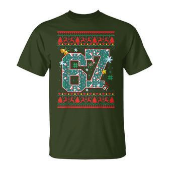 Retro 67 Six Seven Christmas Meme T-Shirt - Thegiftio UK