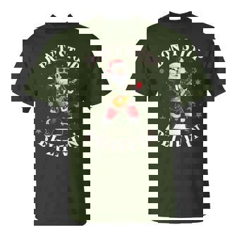 Rock N Roll Santa Christmas Cheer Guitarist Santa Rocker T-Shirt | Seseable UK