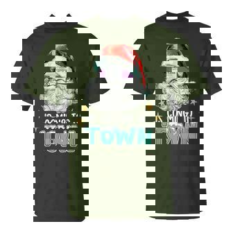 Sani-Cloth Is Coming To Town Nurse Christmas T-Shirt - Monsterry