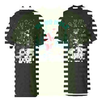 Santa Claus Hole In One For Golf Lovers Christmas Golf T-Shirt | Mazezy