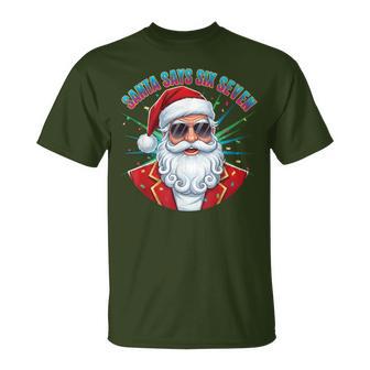 Santa Says Six Seven Christmas 67 Holiday T-Shirt - Thegiftio UK