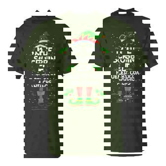 Scrubbin' Elf Fueled By Cocoa & Chaos Christmas Cleaning T-Shirt | Seseable FR