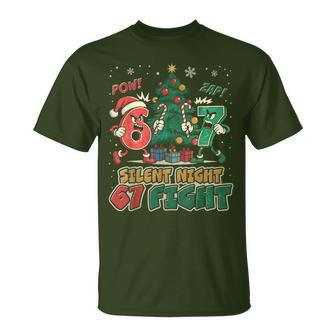 Silent Night 67 Fight Christmas Women T-Shirt - Thegiftio UK