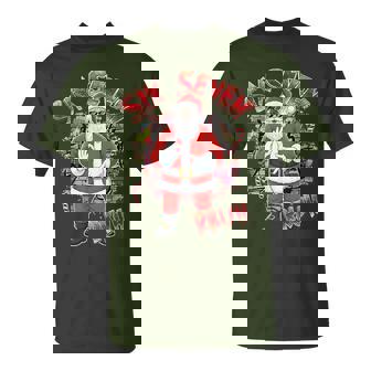 Six Seven Bruh Santa 67 Six Seven Meme Christmas T-Shirt | Mazezy