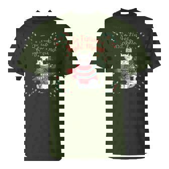 So Festive Right Meow Christmas Cat Vintage Holiday Love T-Shirt - Monsterry