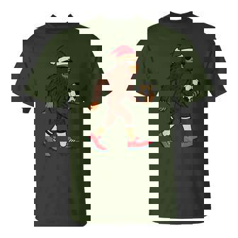 Soccer Christmas Vintage Sasquatch Xmas T-Shirt - Seseable