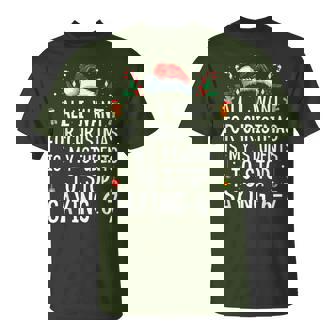 Stop Saying 6-7 Teacher 67 Christmas Meme Six Seven T-Shirt - Monsterry