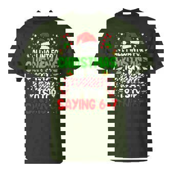 Students Saying 6-7 67 Six Seven Teacher Christmas T-Shirt - Thegiftio