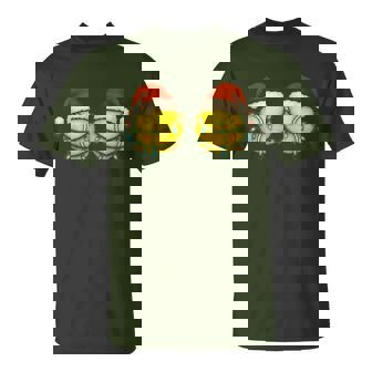 Tennis Player Mom Wife Christmas Hat Lights And Ball T-Shirt | Mazezy