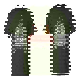 Tis The Season Hunting Dogs Car Truck Christmas Tree Holiday T-Shirt | Mazezy