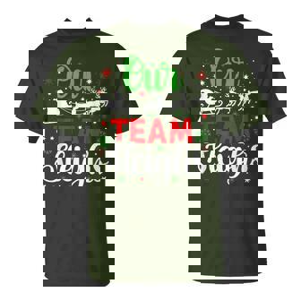 Ugly Christmas Sweaters Our Team Sleighs Christmas T-Shirt | Mazezy