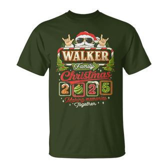 Walker Family Christmas 2025 Making Memories Together T-Shirt - Monsterry