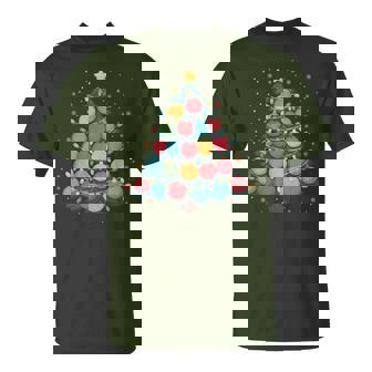 Yarn Christmas Tree Crochet Knitting Quilter Sewing T-Shirt | Seseable CA