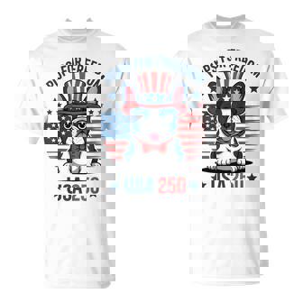 250 Years 1776-2026 250th Birthday French Bulldog T-Shirt | Mazezy