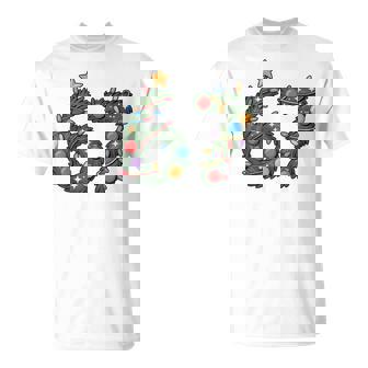 67 Christmas Tree For Kids Boys Girls Meme Six Seven Tree T-Shirt | Mazezy