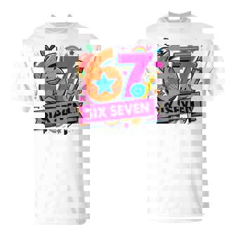 67 Days School 67 Six Seven 67 Teachers Students Meme T-Shirt | Seseable FR