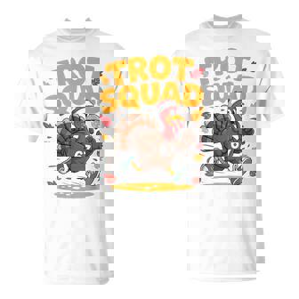 67 Meme Thanksgiving Turkey Trot Squad 67 Running Turkey T-Shirt | Mazezy