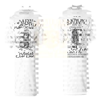 Abandoned Hunting Wife Social Club Camo Hunter Mama Women T-Shirt | Seseable UK