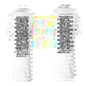 Action Figure Collector Toy Enthusiast Toy Collecting T-Shirt | Mazezy