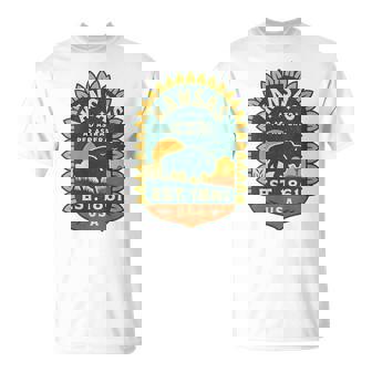 Ad Astra Shirt Kansas Bison Seal Retro Sunrise Emblem T-Shirt | Mazezy